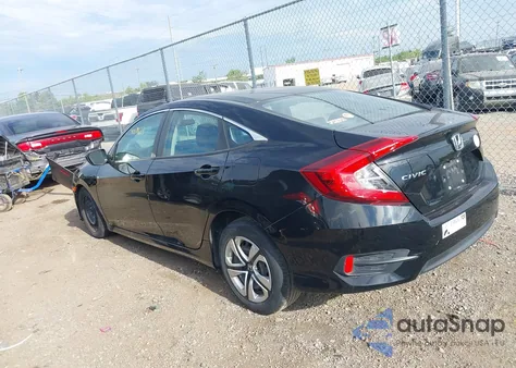 2017 Honda Civic Lx из США, поврежденный, VIN 19XFC2F53HE068280